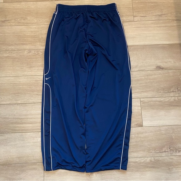 Vintage Nike Basketball Navy Blue Y2K Baggy Sweatpants Size XL VTG - Picture 2 of 7